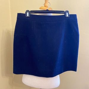 JCREW Wool Mini Skirt